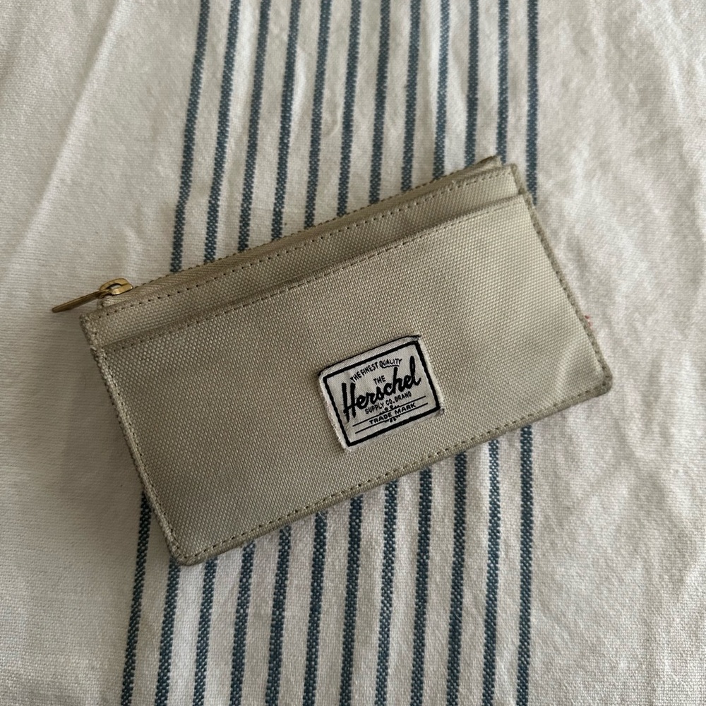 Herschel Supply Company Beige Key & Card Holder